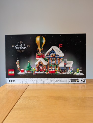 Lego icons santa - lego, post