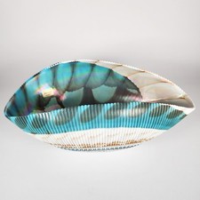 Murano Laguna Glass Shell Bowl