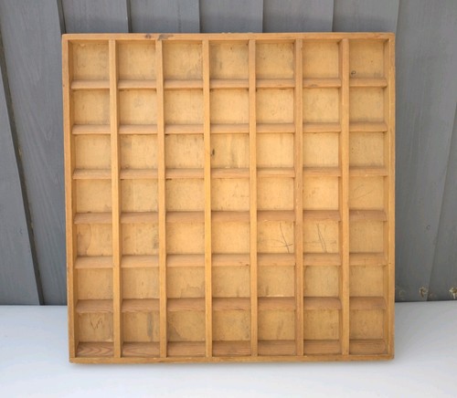 Vintage printers type tray - type,