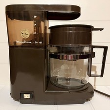 Moulinex Coffee Maker 5009 Cafetière Filter Machine Vintage 1980’s Brown 0.9L