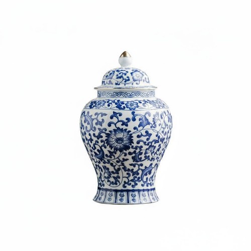 Chinese blue and white - and,