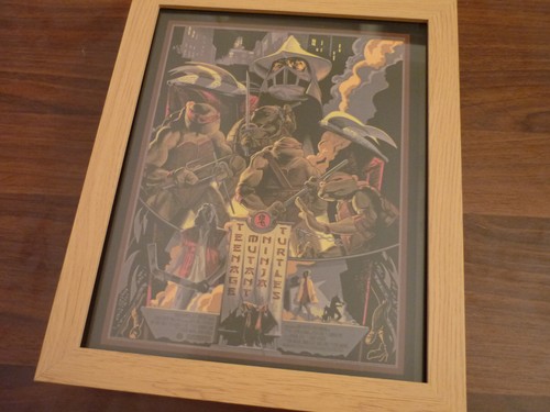 10x8in framed poster - 10x8in, film
