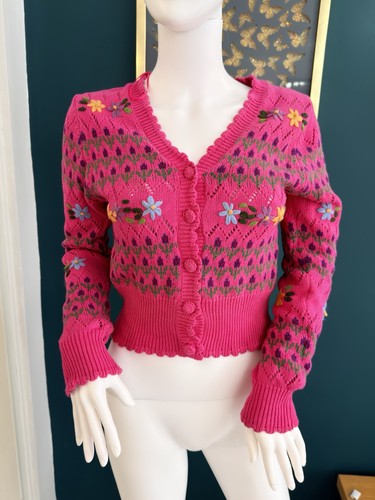 Zara size pink floral - uk,