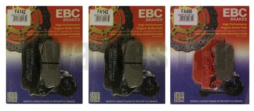 Ebc front rear brake pads - brake, for