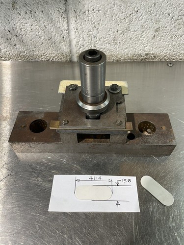Fly press tooling - press, punch