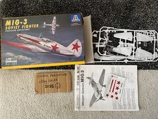 Italeri 1/72 MiG-3 Soviet Fighter - #180 - *COMPLETE*