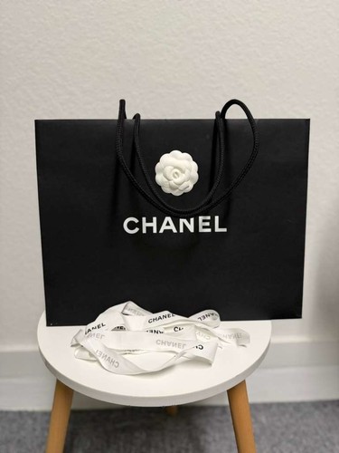 Chanel empty bag 17x with - chanel,