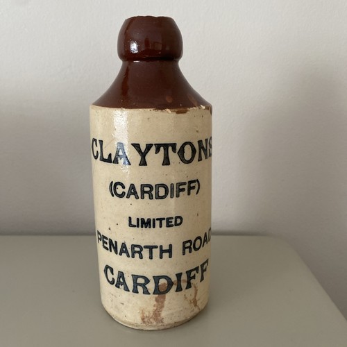 Antique stoneware ginger beer - stoneware,