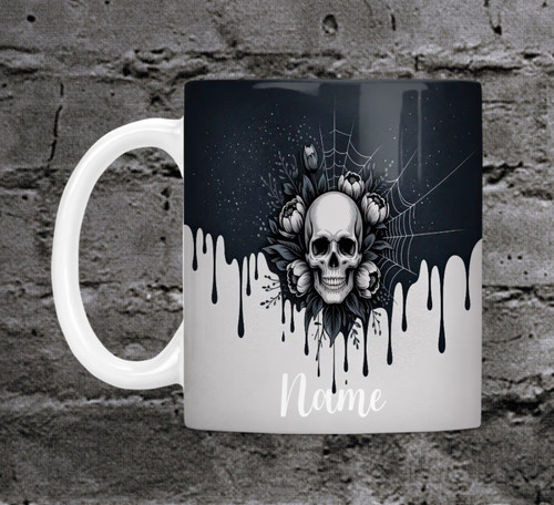 Skull gift add name - name,, fun