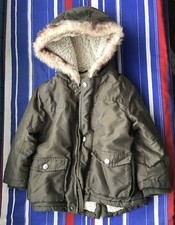 18-24 Months Khaki Hooded Warm