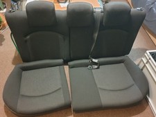 Peugeot 206 rear seats, rear bench, interior seats, seat set, moldings