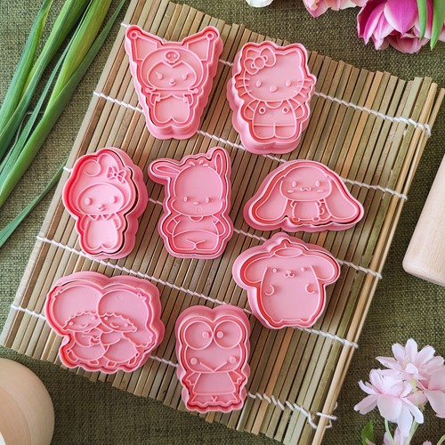 Sanrio cookie cutters piece - cutters, 8