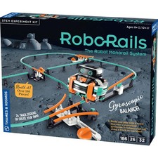 RoboRails Science Kit Build a Balancing Monowheel Robot with Track Designs