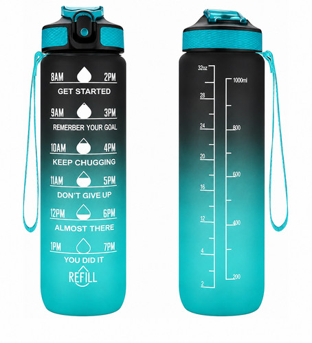 Litre sports water bottle - 1,