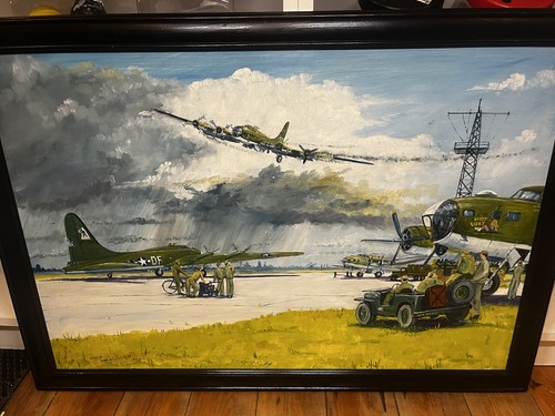 Original signed oil painting - original,