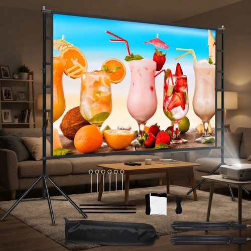 Portable 100 inch projector - 100-inch,