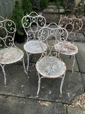 Vintage French Garden Chairs