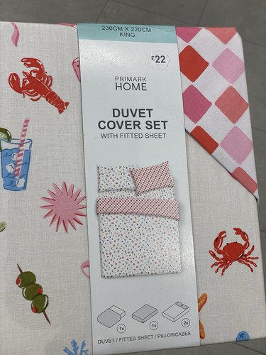 Primark home king duvet - home, cover