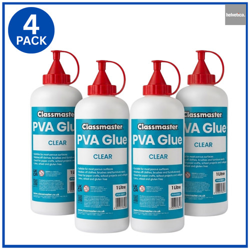 Pva glue bottles - bottles, (4-pack)