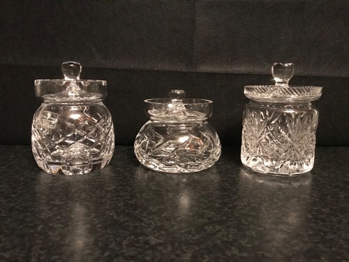 Set vintage crystal - set,