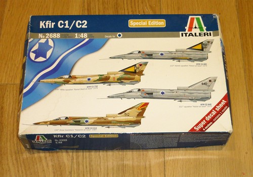 Italeri scale iai kfir - italeri, 1/48