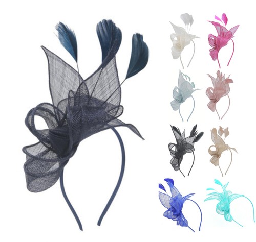 Women feather loop fascinator - women,