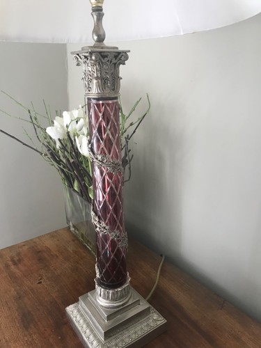 Pair c20 bohemian lamps - of,