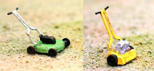 Lawnmowers scale - ho,