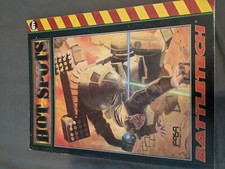 Hot Spots Battletech 1679 Rear Vintage Source book Battletech