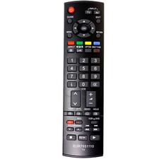 EUR7651110 Replace Remote for Panasonic Plasma Viera TV TH-42PX60B 42PV7F/S
