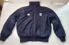 Cardiff Blues Rugby Jacket Coat Reversible Fleece Size Medium Canterbury