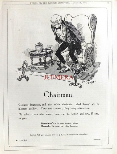 Lea chairman tobacco 1918 - lea,