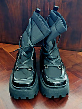 BN Shelly's London Chunky Black Boots Sz 6