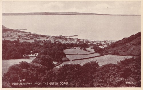 Postcard penmaenmawr from - penmaenmawr,