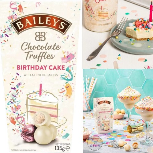 Baileys birthday cake truffles - birthday,