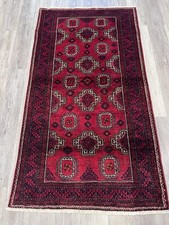 Vintage Hand-made Wool Rug