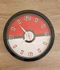 Pokémon/Pokeball Wall Clock full working order 