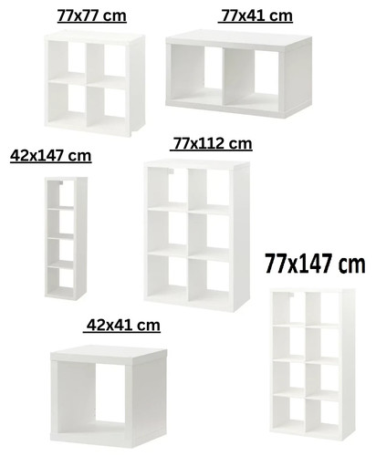 Ikea kallax white - ,