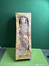 Knightsbridge Collection Genuine Porcelain Doll On Stand Original Box. (10H)