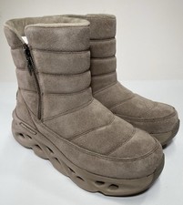 Skechers Go Swirl Tech Womens Ankle Boots in Dark Taupe - UK 6 - BNIB✅ - Fast 📦