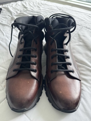 Berluti leather hiking - hiking, boots