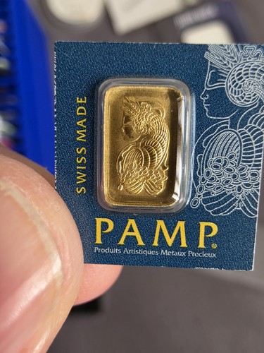 Pamp suisse gold bar - 1g,