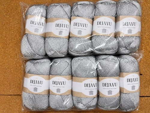 Deja silver grey yarn 10 - yarn,