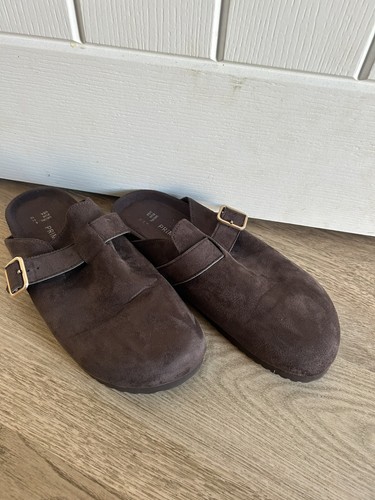 Primark chocolate brown suede - brown,
