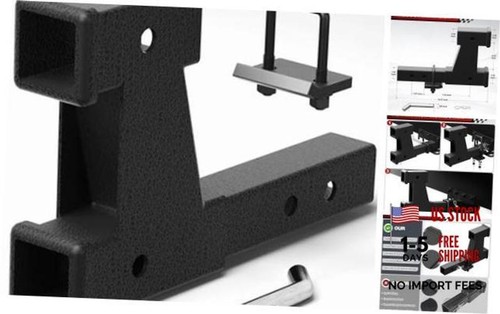 Dual trailer hitch extension - dual, 2