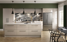 Kitchen Cupboard Cabinet Unit Replacement Doors Stone Acrylic Gloss Slab Edged