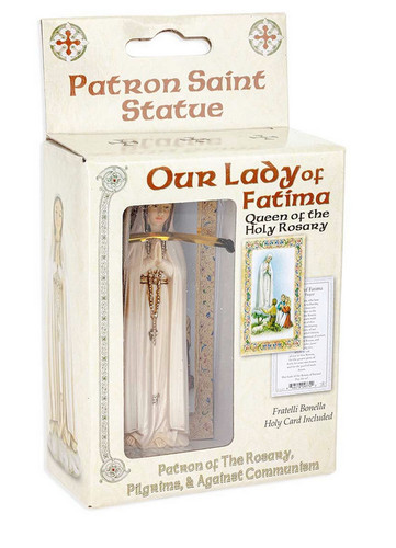 Our lady fatima statue - of,