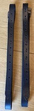 Black Stirrup Leathers 56 Inch New