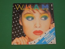 'Wake Me Up Before You Go-Go'. Wham! 1984 UK 12" 45rpm. Poster Sleeve. Epic. EX
