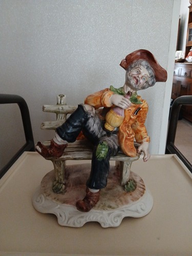 Capodimonte porcelain figure - capodimonte,